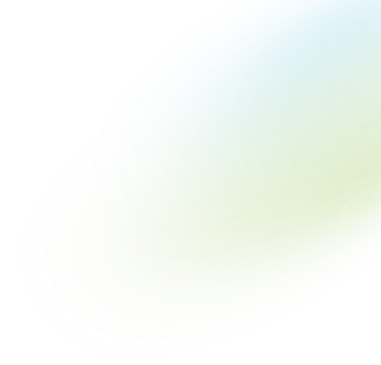 オリーブグリーンと青色のグラデーションが広がる抽象的な背景