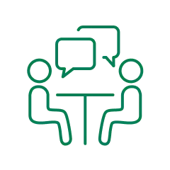 ヒアリングのイラスト