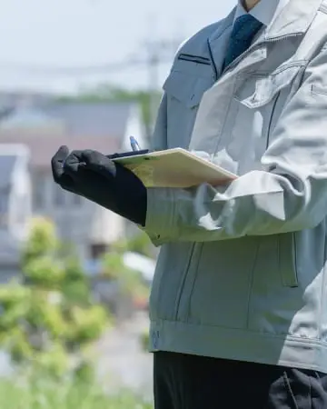 農作業をする人